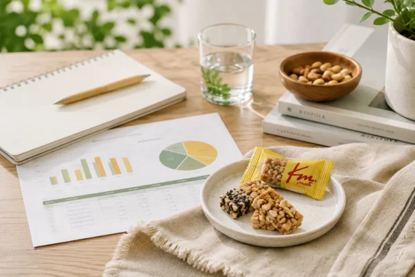 ตารางเปรียบเทียบคุณค่าทางโภชนาการ (Nutrition Facts) ของขนมธัญพืชคั่วธรรมชาติ vs ขนมอบกรอบแปรรูป